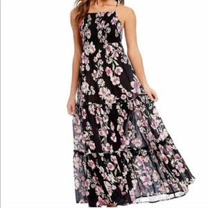 Black Floral Intimately Free People Dress